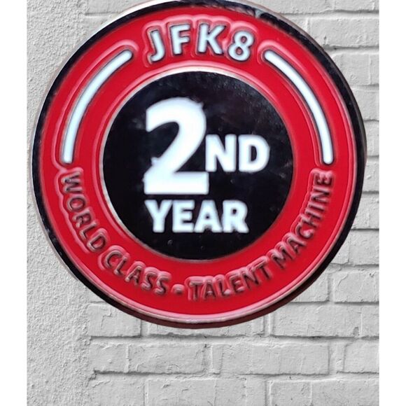 Amazon Peccy Pin "JFK8 2nd Year World Class Talent Machine" - Picture 1 of 1